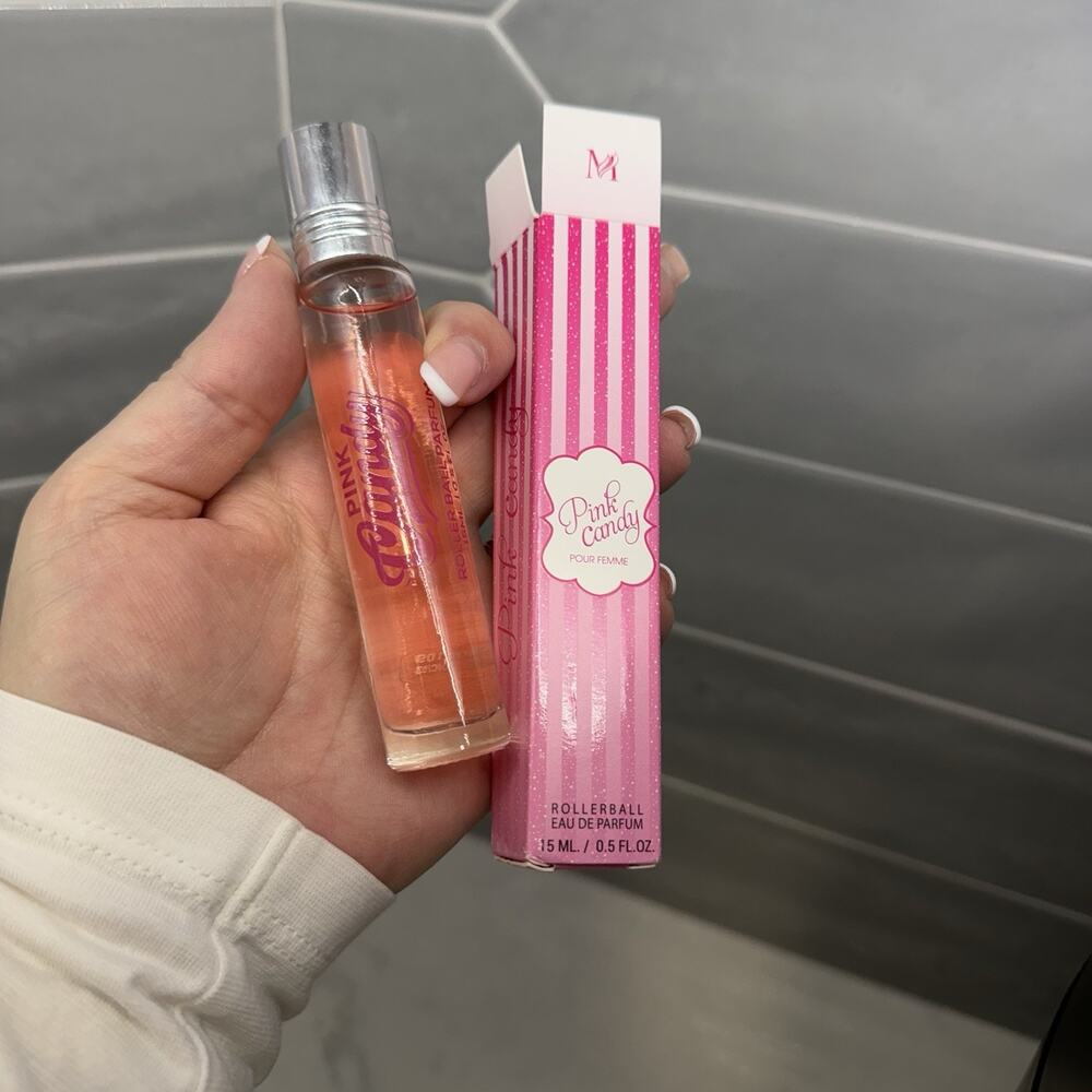 PINK CANDY EDP 15ml/0.5 fl.oz ~Rollerball Pocket Perfume for her Valentines gift